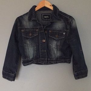Cropped Denim Jacket